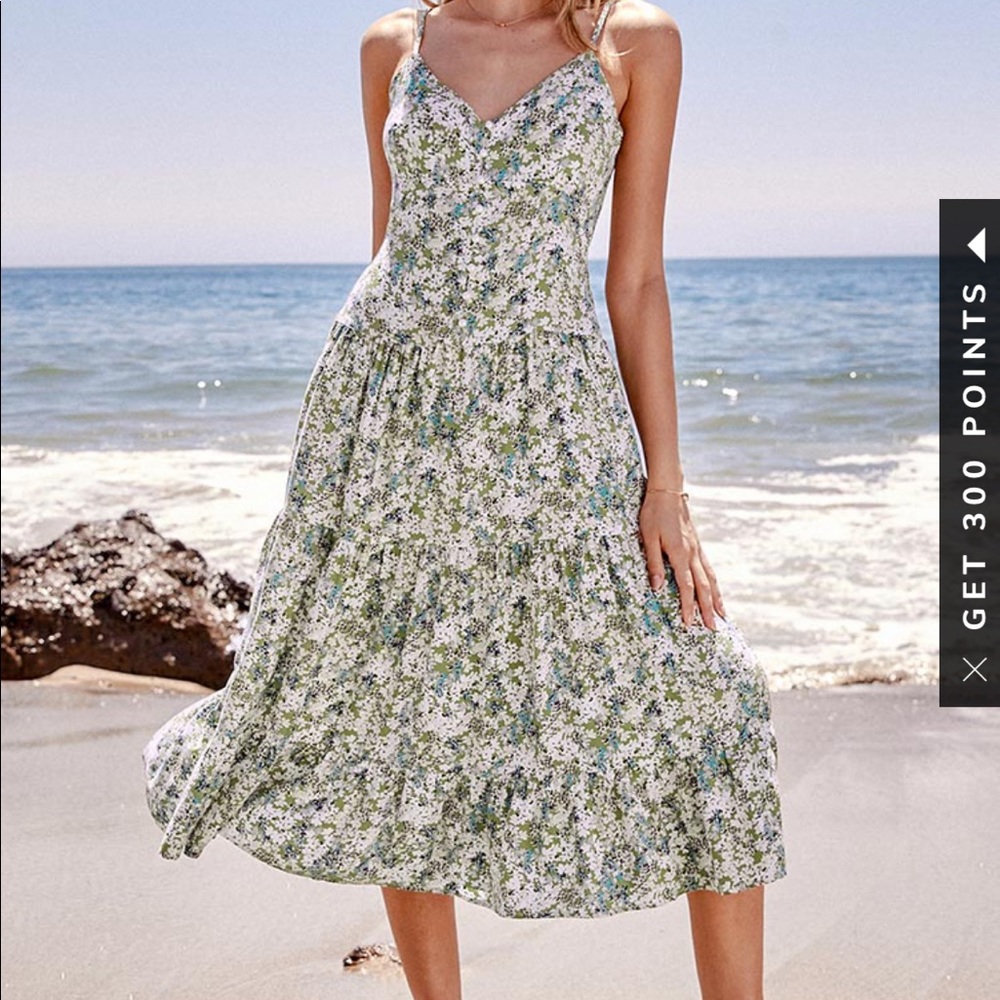 Flower dress - midi